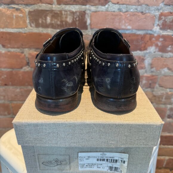 Church’s Shanghai 8 Studded Monk Strap Polished Fumé - Picture 3 of 6